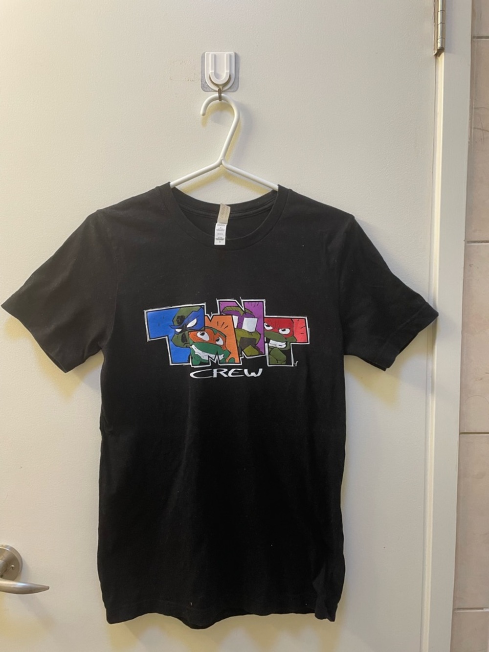 Teenage Mutant Ninja Turtles Crew Graphic Tee - Black